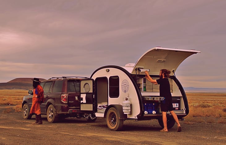 Lightweight and easy to tow, go where your heart takes you!