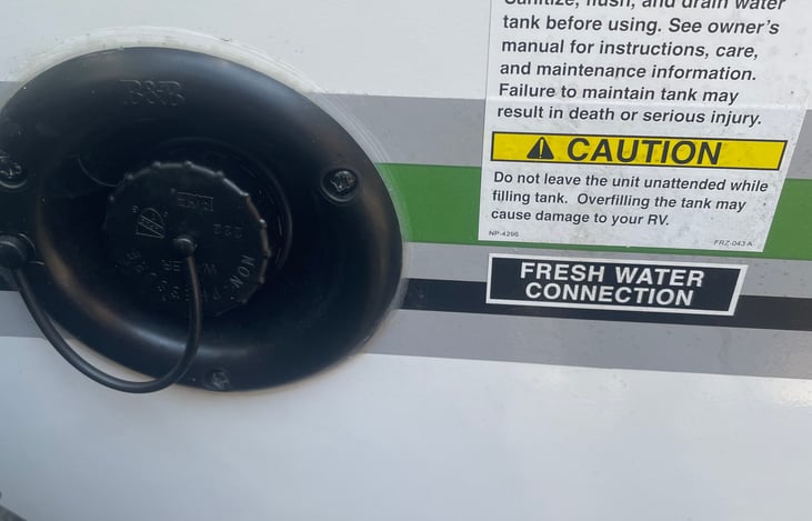 30 gallon Fresh water tank