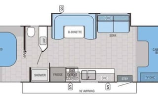 32-foot Jayco "Home away from Home" Class C RV
