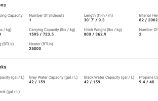 2019 Coleman Lantern 263bhs