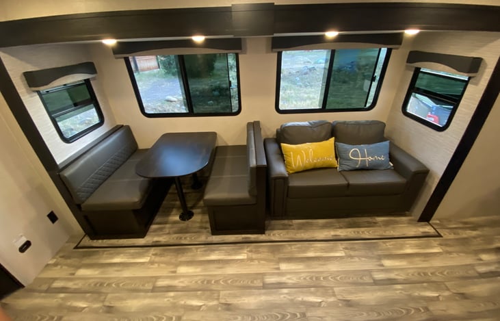 Slide out view set up