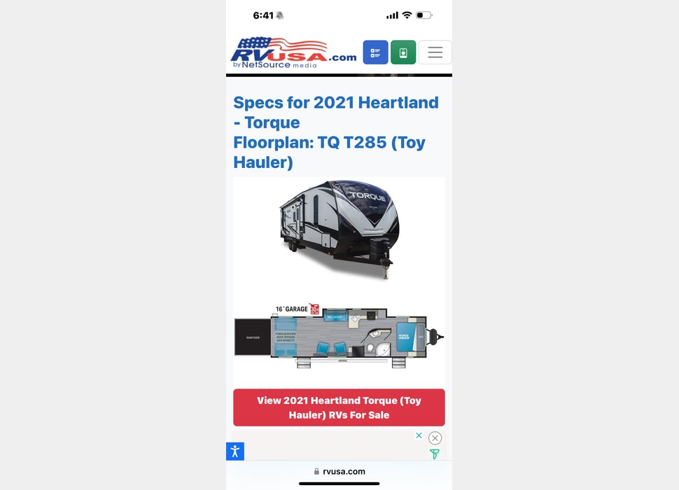 Toy Hauler rentals in Boulder