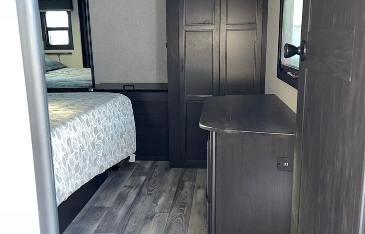 Plenty of storage space.