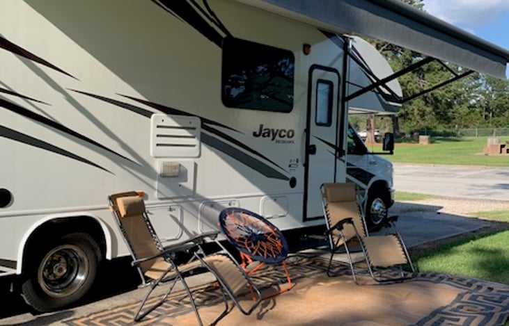 awning can be adjusted