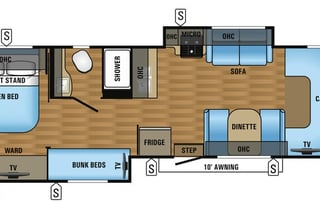 Reddington- 2017 Greyhawk Bunkhouse Motorhome