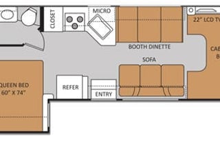 "Lucy" 2014 Thor Motor Coach Four Winds 26A