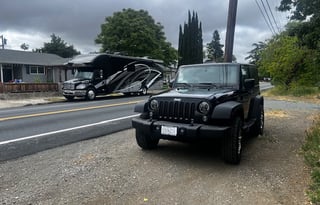 D'Minimus AKA Jeep Wrangler Toad for Maximus RV