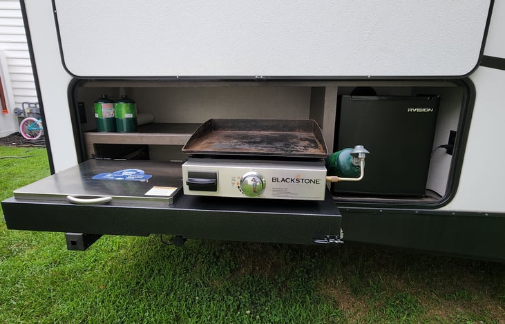 Outside Kitchen Only use Blackstone