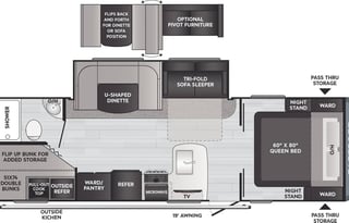 2022 Keystone RV Passport SL 268BH