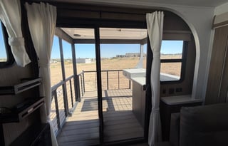 Trailer with Patio!!!!!!