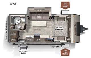 2021 Forest River RV Rockwood Mini Lite 2109S