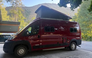 Ruby the 2022 Winnebago Solis 59P
