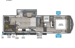 2023 Grand Design Reflection 150 Series 298BH
