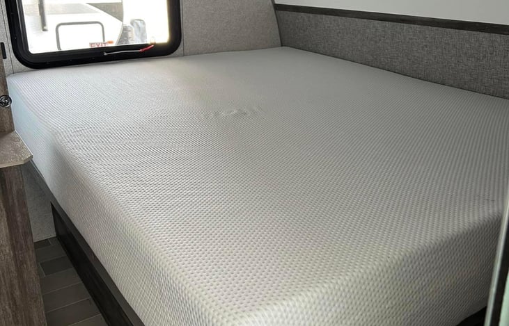 Murphey bed queen, updated memory foam mattress