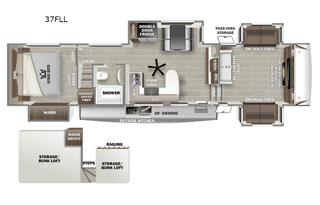 2022 Forest River RV Sabre 37FLL