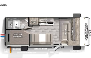 2020 Forest River RV Wildwood FSX 179DBK