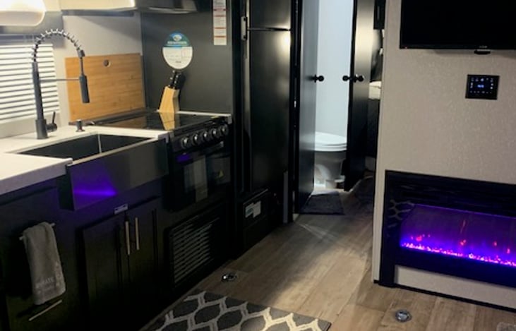 Fully equipped kitchen