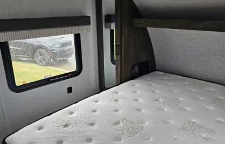 Master Bedroom, with upgraded queen mattress.