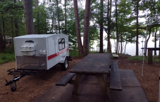 Runaway Teardrop Camper