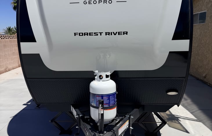 Rockwood Geo Pro front cap. Delivery is available if you'd rather skip the towing.