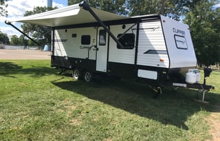 Arrive ready to camp at the site of your choice