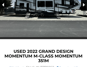 Grand Design Momentum M-Class 351M