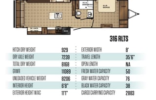 Very nice 2017 Palomino SolAire, sleeps 4 adults +