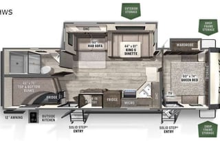 2021 Forest River RV Flagstaff Super Lite 27BHWS
