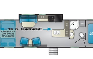 37' Toy, Kid and Fun Haulin' Travel Trailer