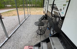 Knotty Acres (Stationary) Travel Trailer