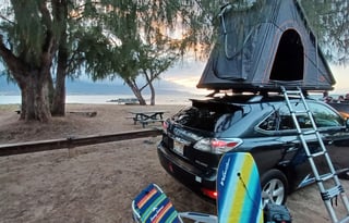 Lexus RX 350 AWD RoofNest Falcon pop top camper