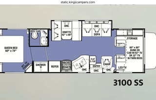 2016 Forest River RV Sunseeker 3100SS Ford