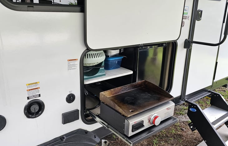 external cooking plate mini external refrigerator