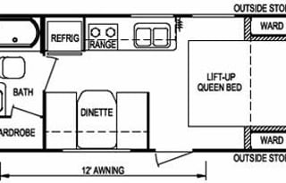22' Joey travel trailer