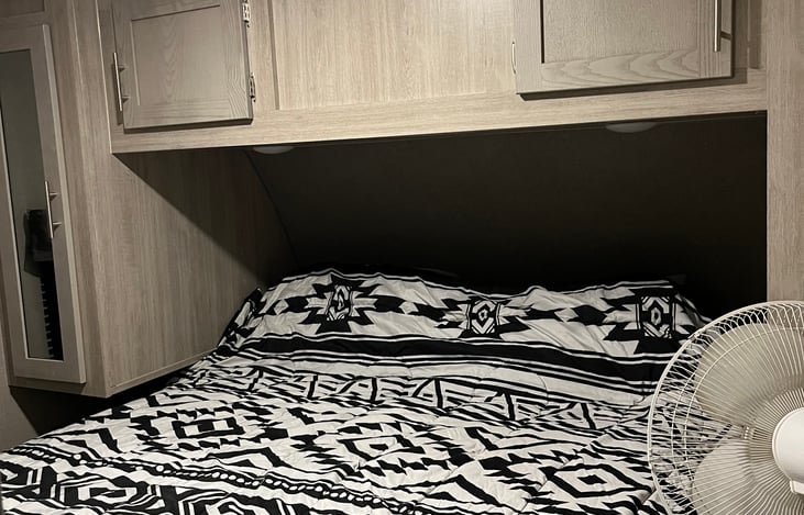 Master Bedroom with door