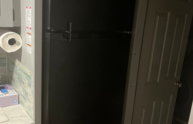 10.7 Cubic Feet Refrigerator with freezer