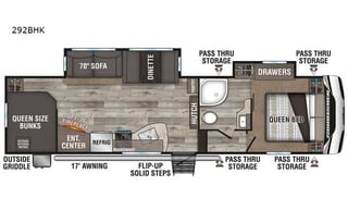 2021 KZ Sportsmen 292BHK