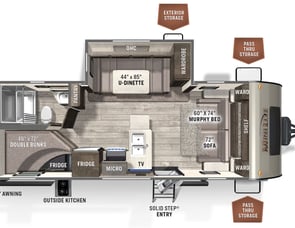Forest River RV Rockwood Mini Lite 2509S
