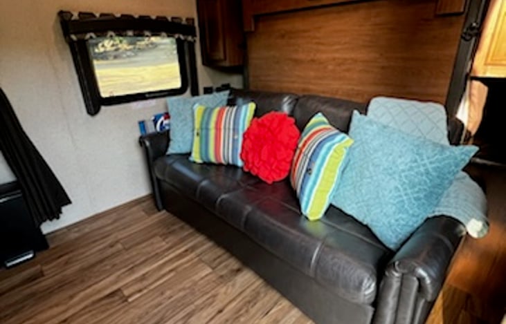 Couch/living area (Murphy bed in stowed position)