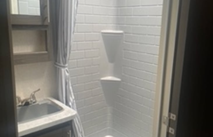 Bathroom with shower