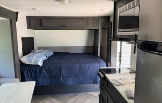 Sports fan Tournament ready Forest River Ozark RV