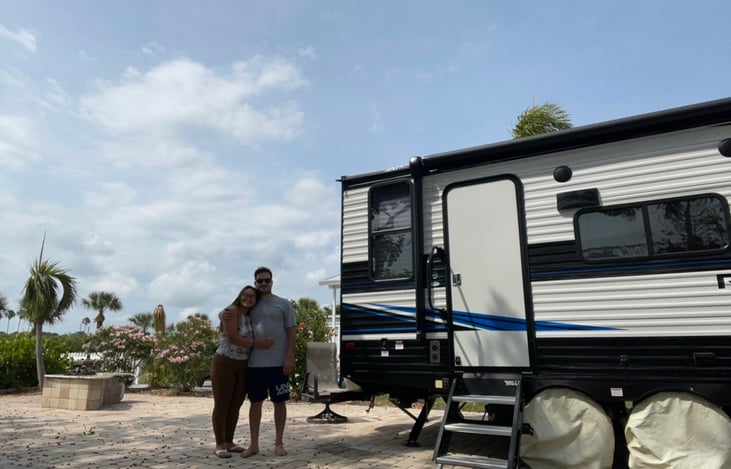 Hello! We hope you enjoy our fun & comfortable RV.