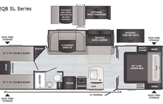 Delivery Only** Room for the entire family!!
