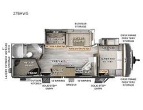 Forest River RV Flagstaff Super Lite 27BHWS