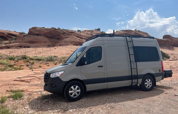 Adventure awaits with our 2022 Mercedes Campervan, complete with electric bikes for the ultimate Las Vegas experience! Whether you're hitting the road or cruising around town.