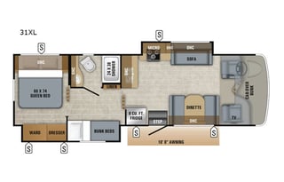 Fully Stocked 2019 Jayco Bunkhouse