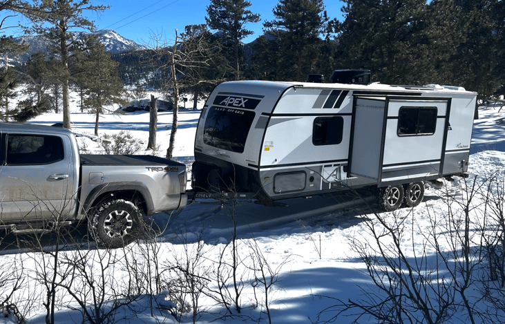 Off-road friendly tires and rescue gear provided.