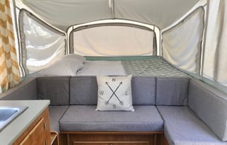 Cozy Pop Up Trailer - we deliver and set up!