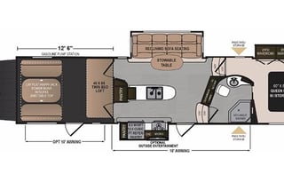 2018 Dutchmen Voltage 3305 Toyhauler