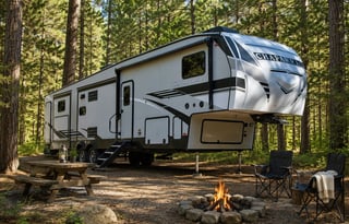 2 Bedroom/2 Bath w tub Luxury Fifth Wheel